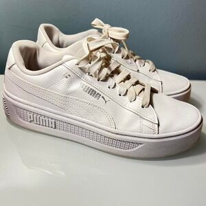 White Puma trainers